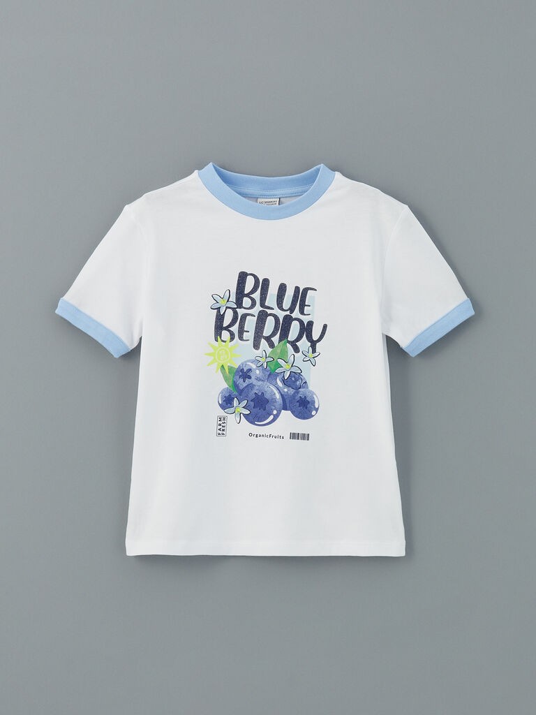 LC Waikiki Majica za devojčice, S5BK12Z4-FFB, Bela