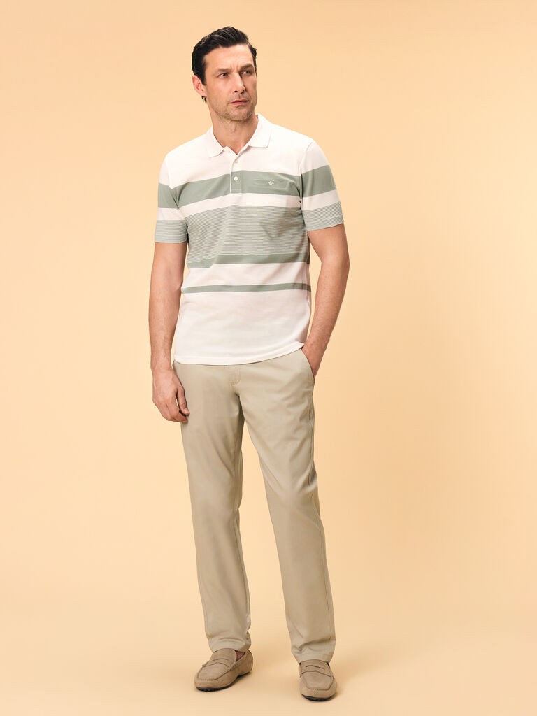 LC Waikiki Muške pantalone S50564Z8-Y0A, Chino, Bež