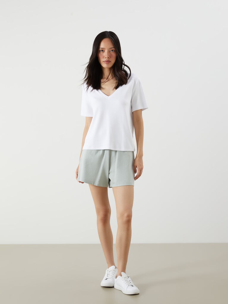 LC Waikiki Ženski šorc, S47320Z8-FKY, Zeleni