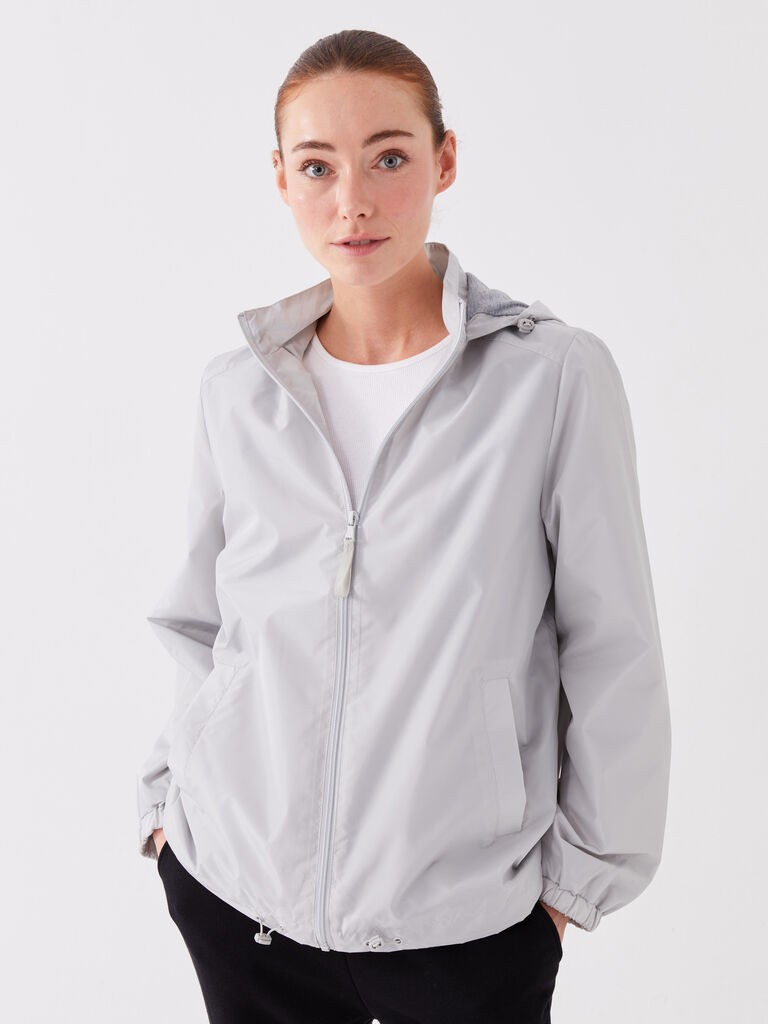 LC Waikiki Ženski mantil, S46412Z8-G4K, Regular, Sivi