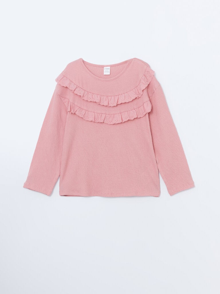 LC Waikiki Majica za devojčice, S5AS54Z1-FFK, Roze