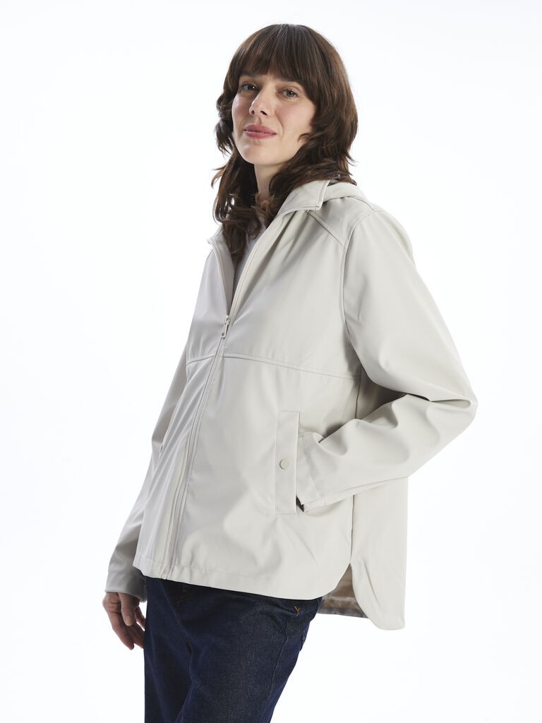 LC Waikiki Ženski mantil, S51912Z8-DG0, Regular, Sivi