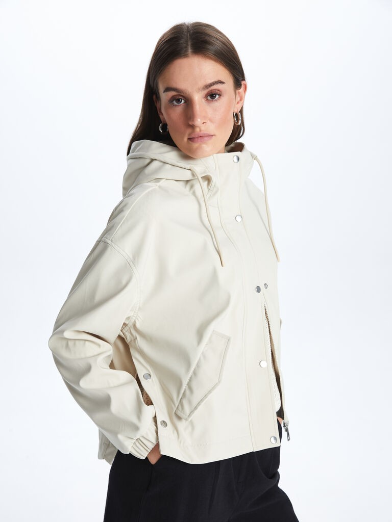 LC Waikiki Ženski mantil, S44759Z8-SB4, Regular, Bež