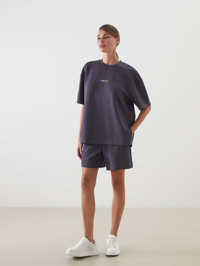 LC Waikiki Ženski šorc, S5J550Z8-HGV, Crni