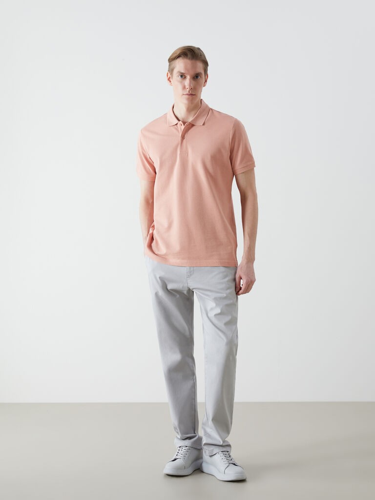 LC Waikiki Muške pantalone S50564Z8-VL8, Chino, Siva