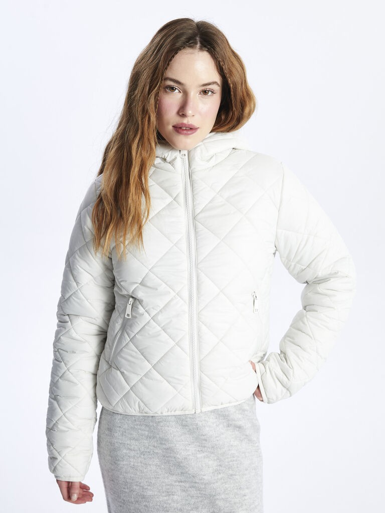 LC Waikiki Ženska jakna, S41027Z8-RFC, Bela