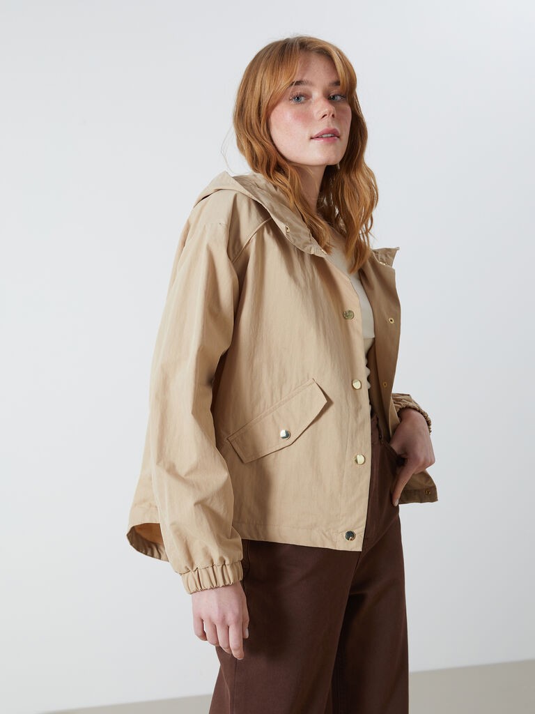 LC Waikiki Ženska jakna, S56092Z8-Q7H, Bež