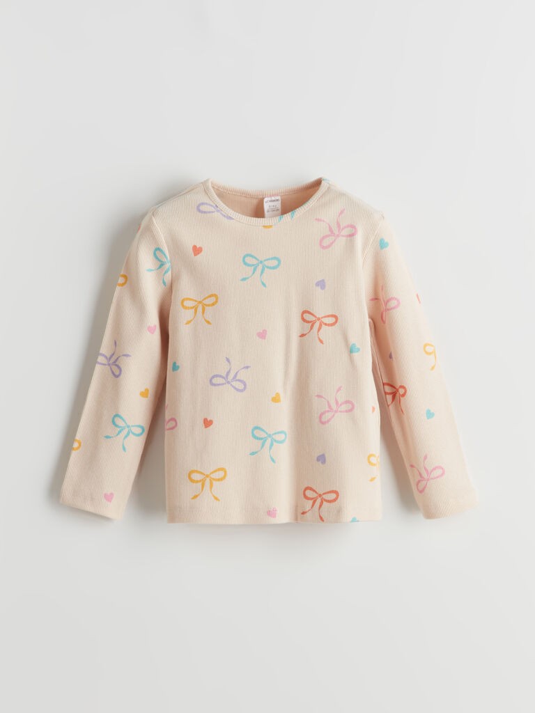 LC Waikiki Majica za devojčice, S54272Z1-LRB, Bež