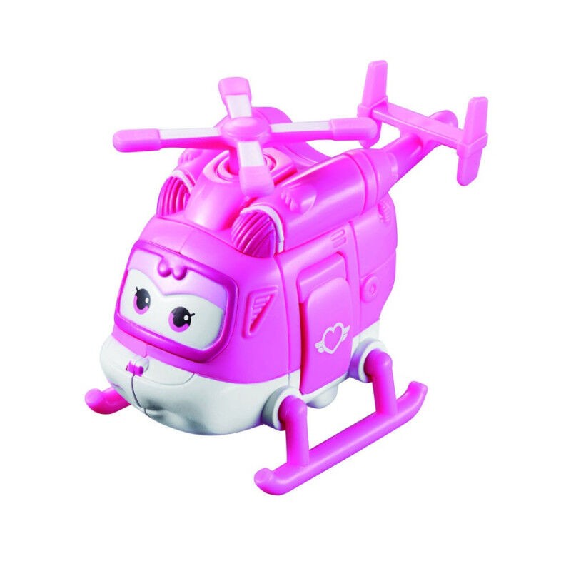 Super Wings Igračka za decu Transformers, Dizzy, Roza