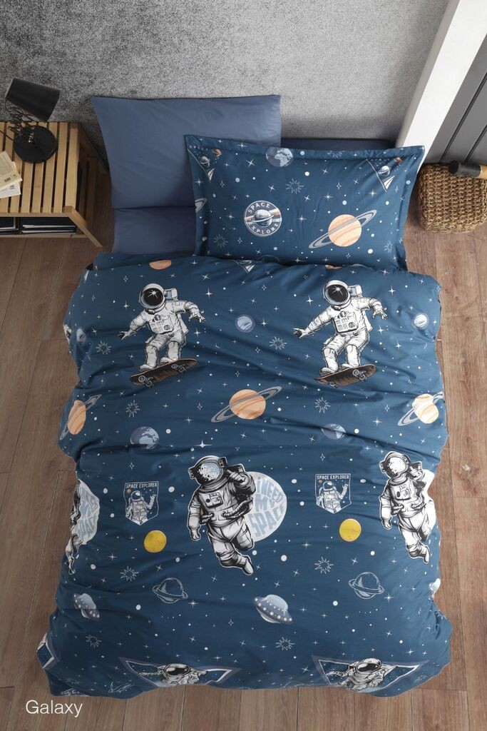 Stefan Dečija posteljina Astronaut 151-1311, Plava