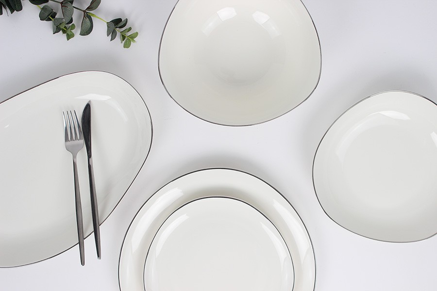 Set za ručavanje Triangle Silver 20 elemenata