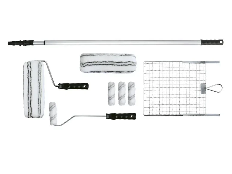 AVATAR Set za moleraj sa teleskopom, 10 komada, Bela