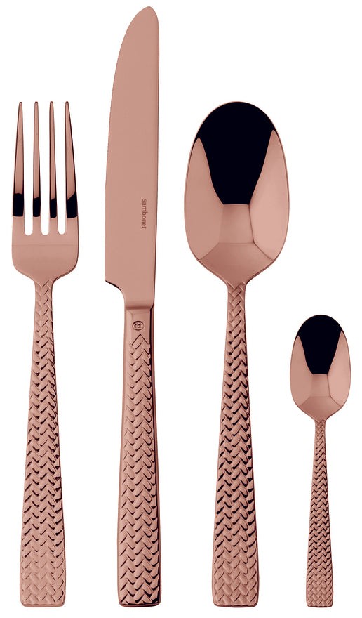SAMBONET Set escajga Cortina, Boja bronze, 24 komada