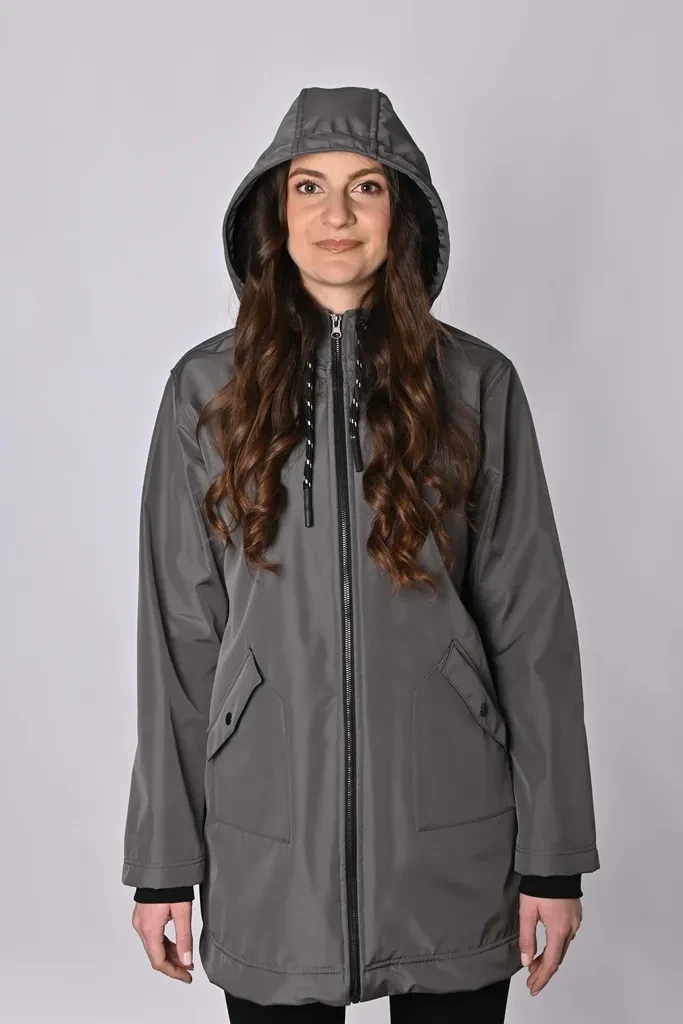Rush Ženska jakna, Vodootporna, Siva