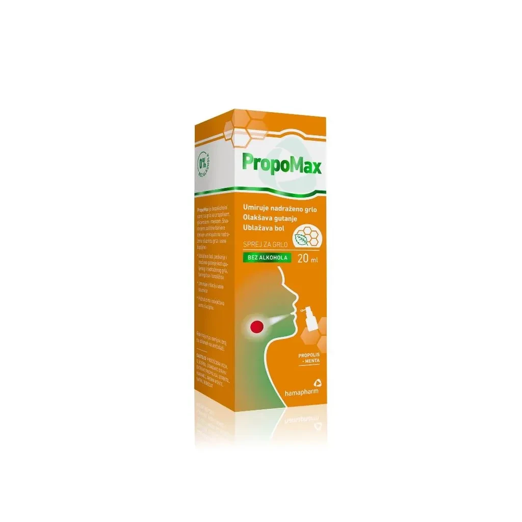Hamapharm PropoMax Sprej za grlo, 20ml