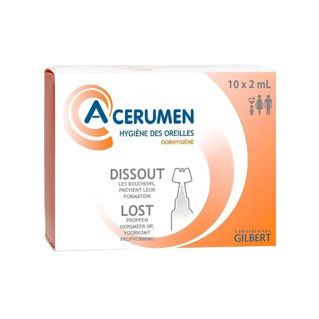Laboratoires Gilbert Set ampula za uši A Cerumen, 10 × 2 ml