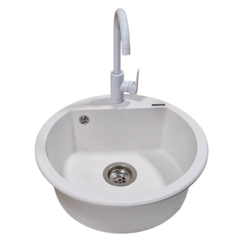 SanDonna Sudopera sa slavinom i sifonom Lena, Swan Bela slavina, Bela