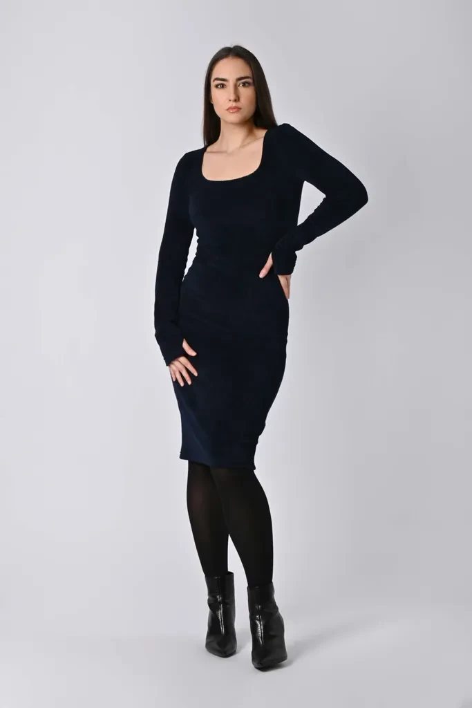 Rush Ženska haljina, Teget