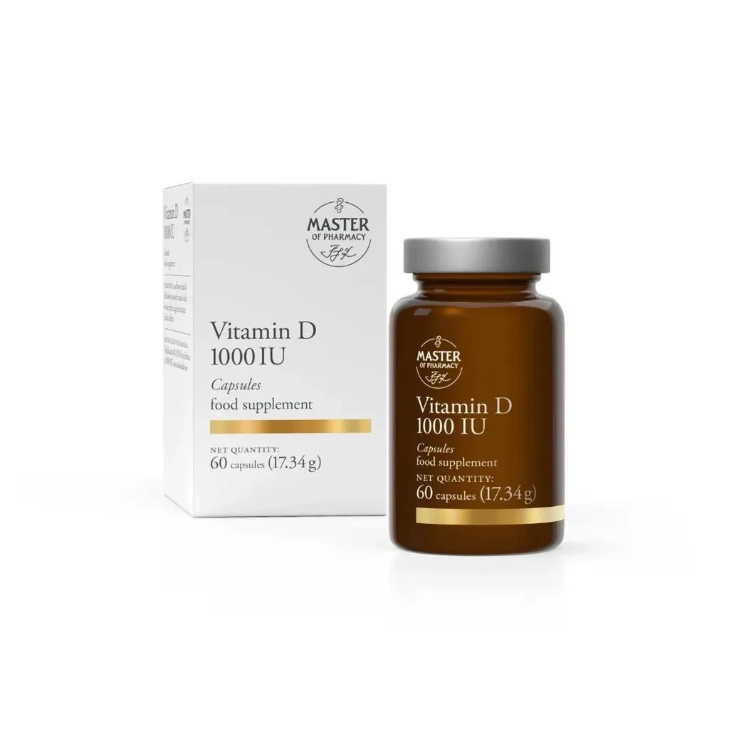 Master of Pharmacy Vitamin D 1000 IU, 60 kapsula