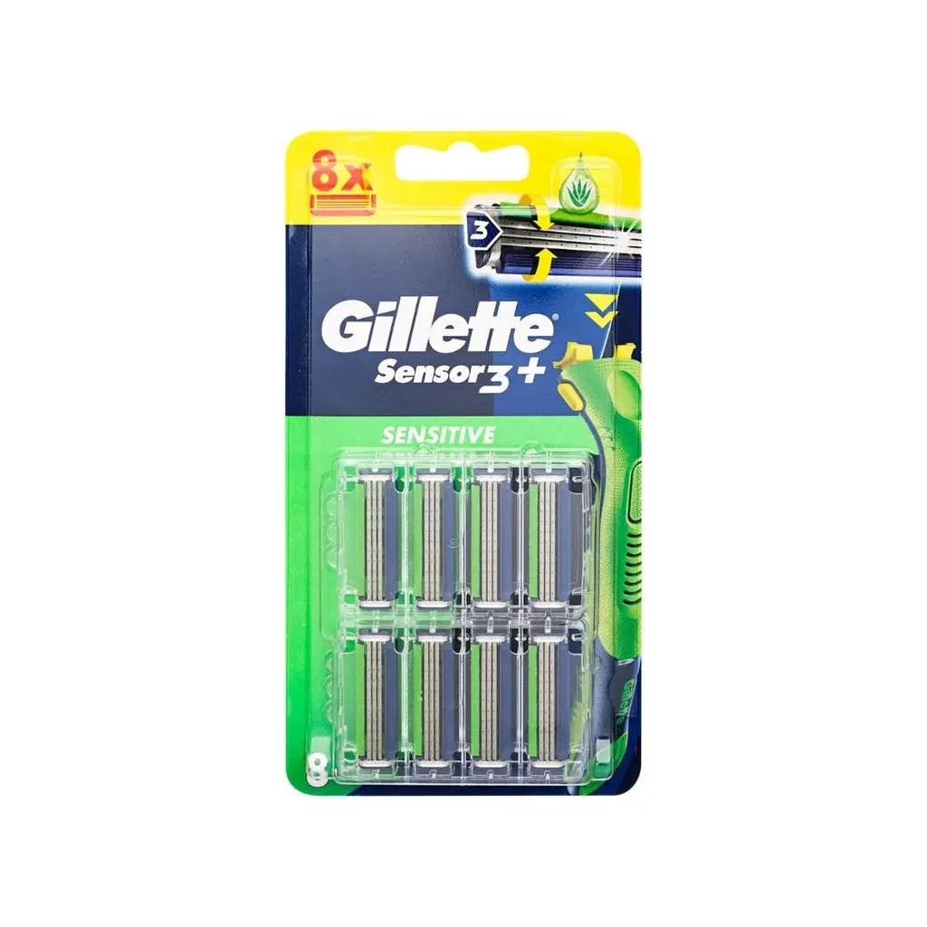 Gillette Set dopuna za brijač Sensor3 Sensitive, 8 komada