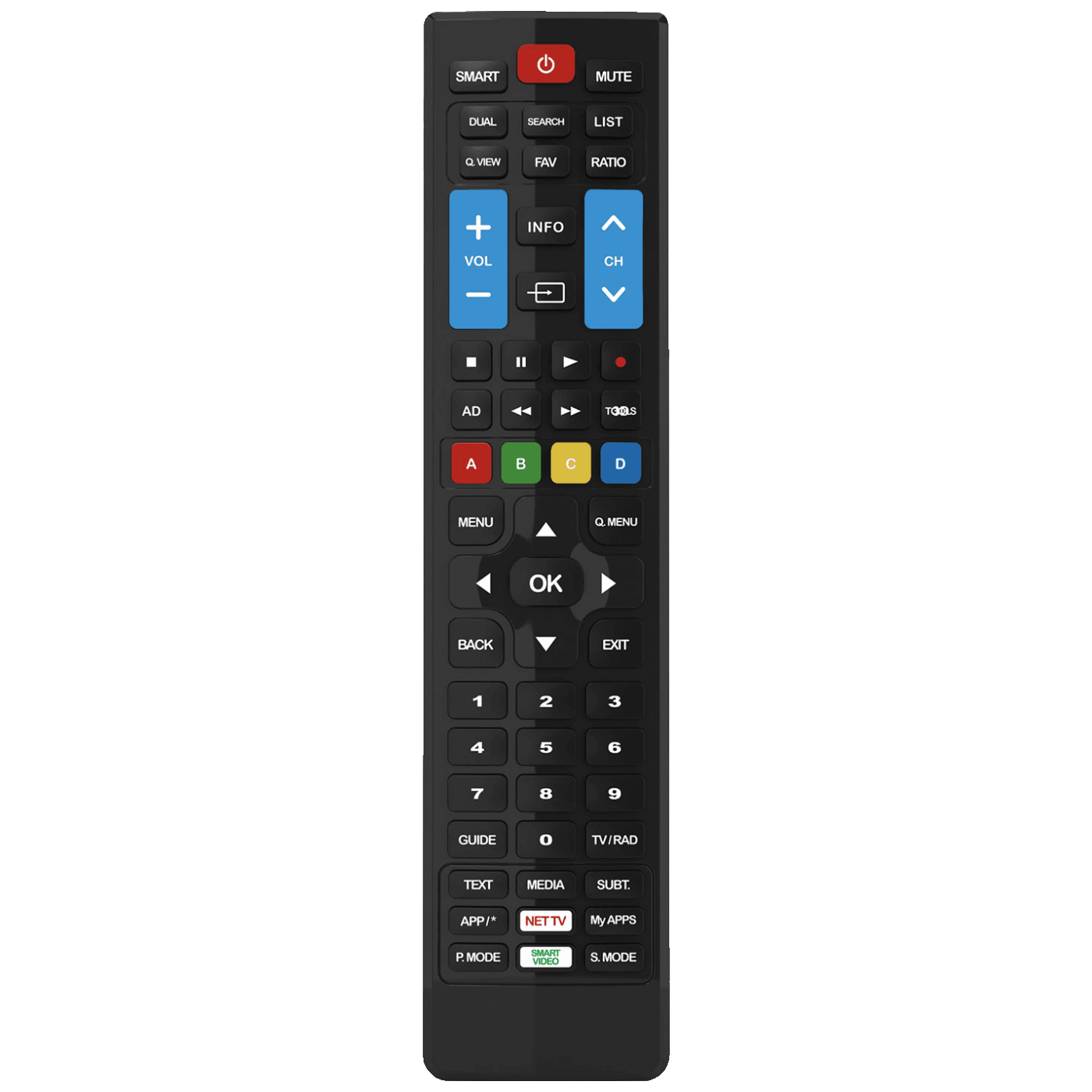 Superior Smart Daljinski upravljač RC LG, Za LG TV i SMART prijemnik