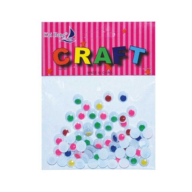 Kai Hang Craft Dekoracija Oči u boji, 1cm
