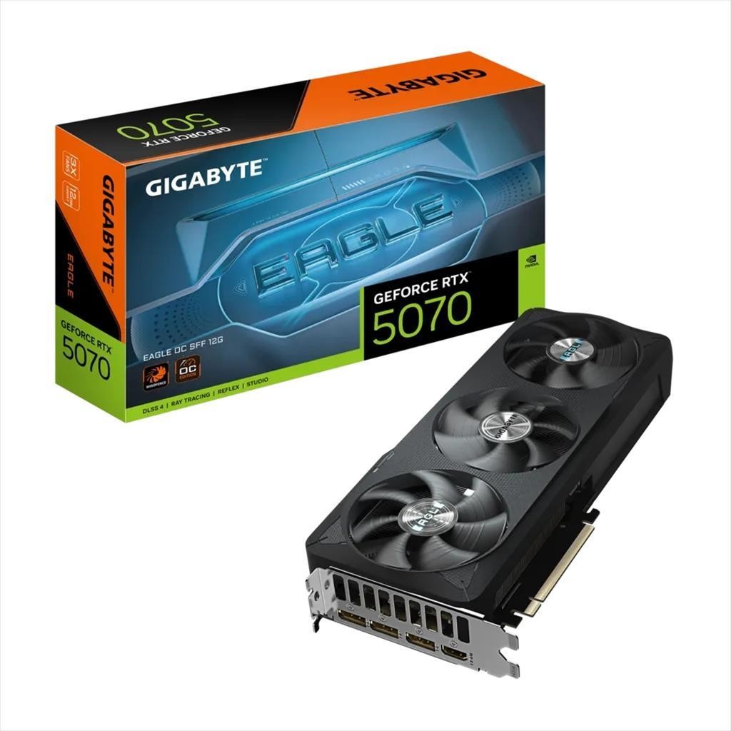 Gigabite grafička kartica Rtk 5070 Eagle Oc Sff 12Gb Gddr7, 3Ksdp, 1Kshdmi, Gv-N5070Eagle Oc-12Gd