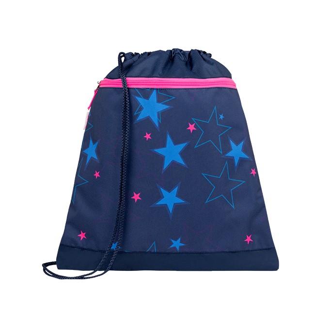 Belmil Sportka torba za devojčice Sparkling star 336-91 , Teget-roze
