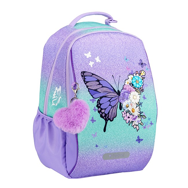 Belmil Školski ranac za devojčice Serenity 338-96/P, Ljubičasti