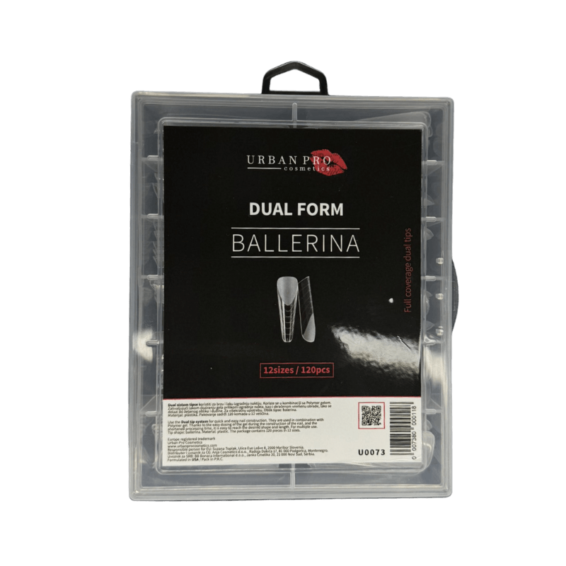 Urban Pro Dual Tipse za nokte Ballerina, 120 komada