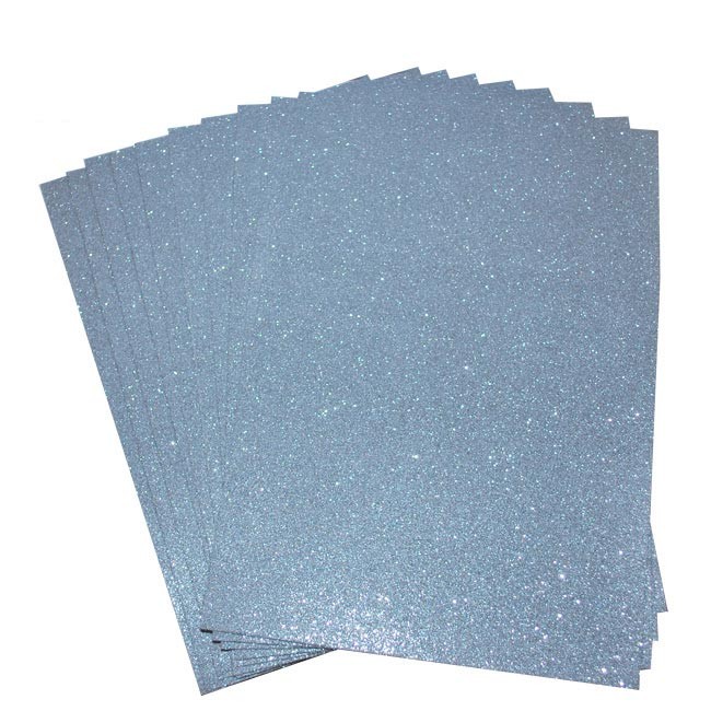 Eva pena sa sljokicama, A4, 10 komada, Srebrne boje