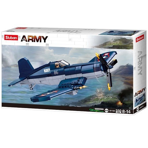 Sluban Kocke Borbeni avion, 550 delova