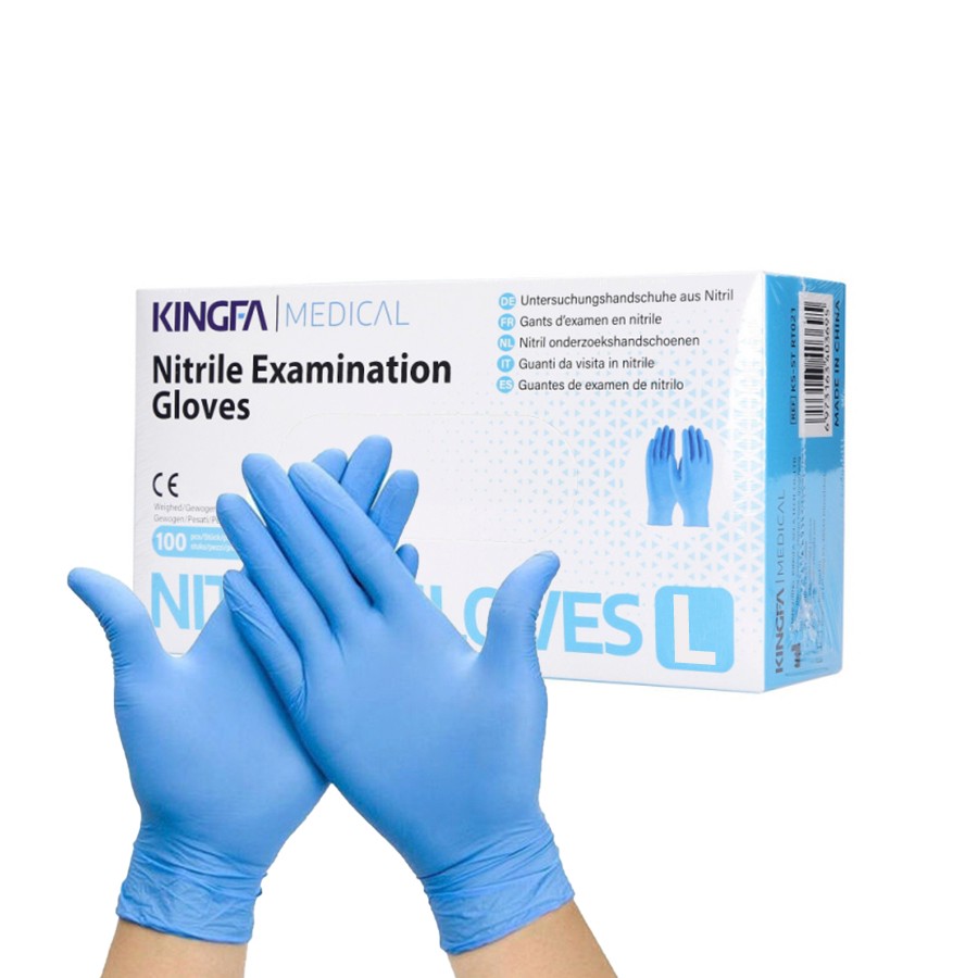 Medical Nitrilne rukavice 100/1, Plave