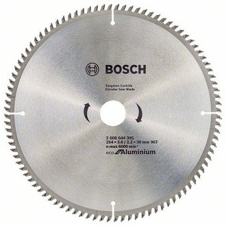 Bosch List kružne testere za aluminijum Ø254x3,0x30/96z Eco for Aluminium 2608644395, Ø254x3,0x30/96z