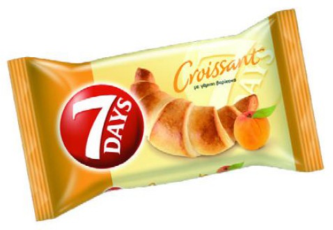 7Days Kroasan, Kajsija, 60g