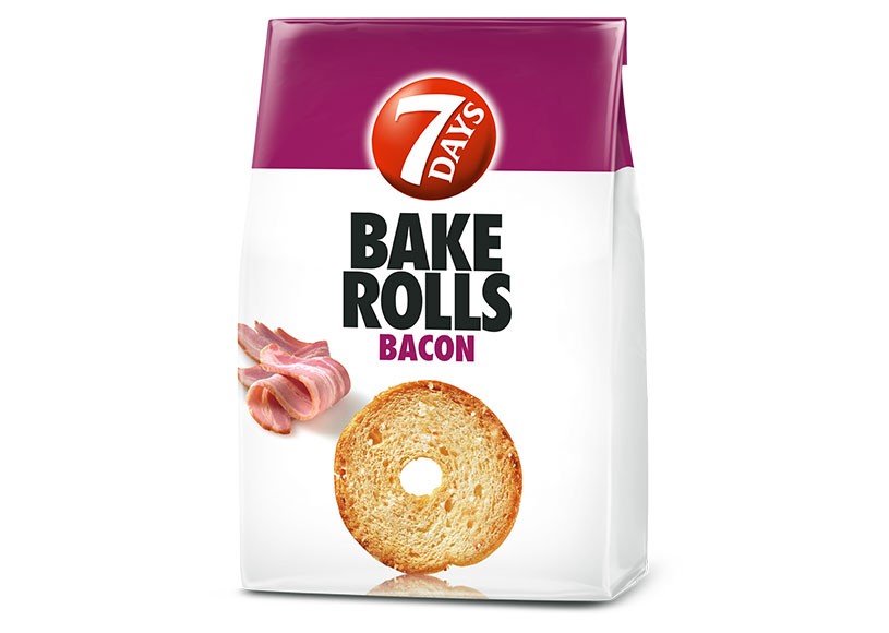 7Days Bake Rolls Bacon, 150g