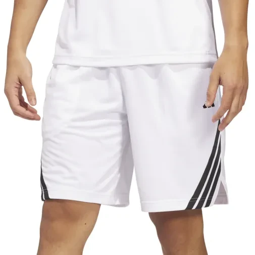 Adidas Muški šorc 3-Stripes Short, Beli