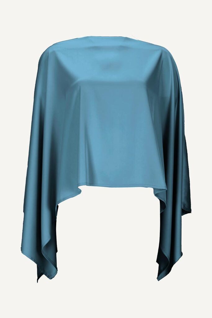 Ženska leptir bluza Arielle, Plava