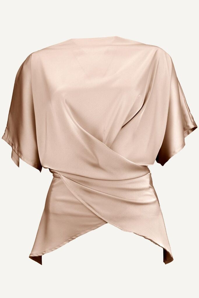 Ženska bluza Amaya, Krem