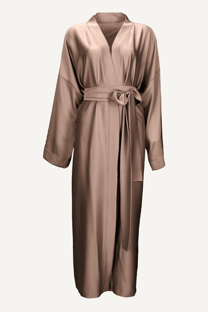 Ženski kimono Athena, Dugi, Prljavobeli