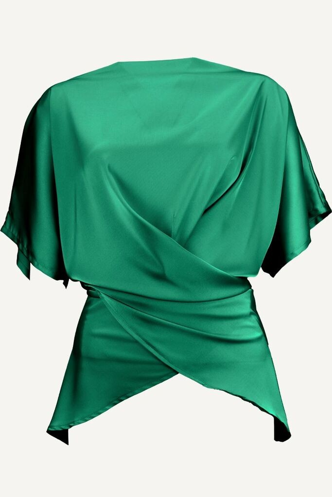 Ženska bluza Amaya, Zelena