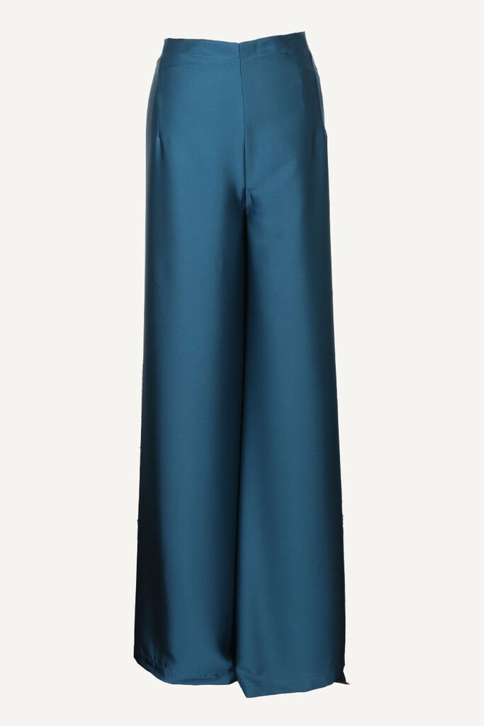 Ženske pantalone Amy, Petrolej