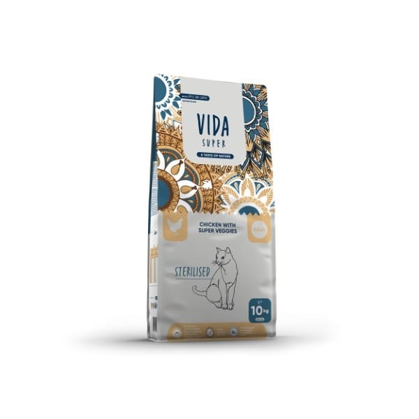 Craftia Vida Super Suva hrana za odrasle sterilisane mačke, sa piletinom i povrćem, 10kg