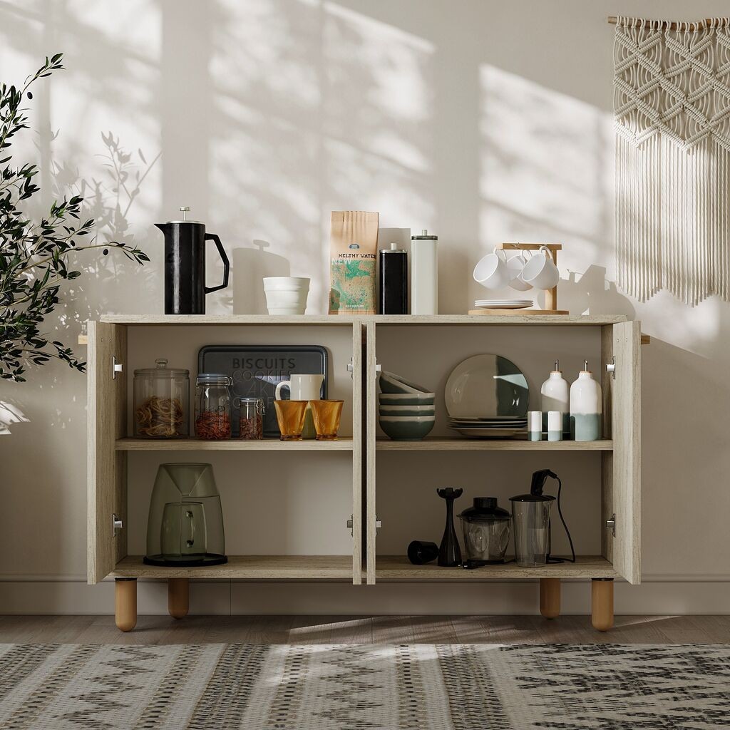 Hanah Home Konzola Venedik, 120x73,6x29,6  cm, Pesak