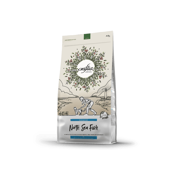 Craftia Harmona Suva hrana za odrasle mačke, sa ribom iz Severnog mora, 4.5kg