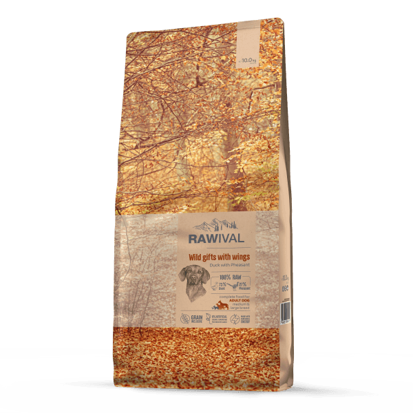 Craftia Rawival Suva hrana za odrasle pse srednjih i velikih rasa, sa pačetinom i fazanom, 10kg