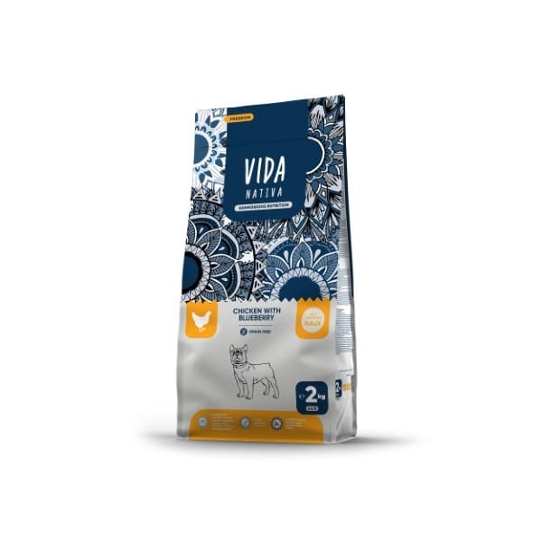 Craftia Vida Nativa Suva hrana za odrasle pse patuljastih i malih rasa, sa piletinom i borovnicom, 2kg