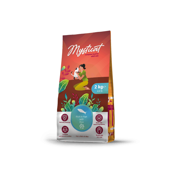 Craftia Mysticat Suva hrana za odrasle mačke, sa ribom i pirinčem, 2kg