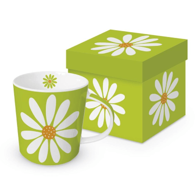 Šolja Happy flower, 40 ml, Zelena