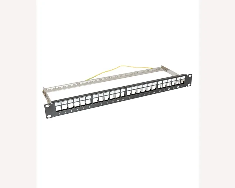 MaxPro Line Peč panel, 19", za 24 modula, FTP, 1U